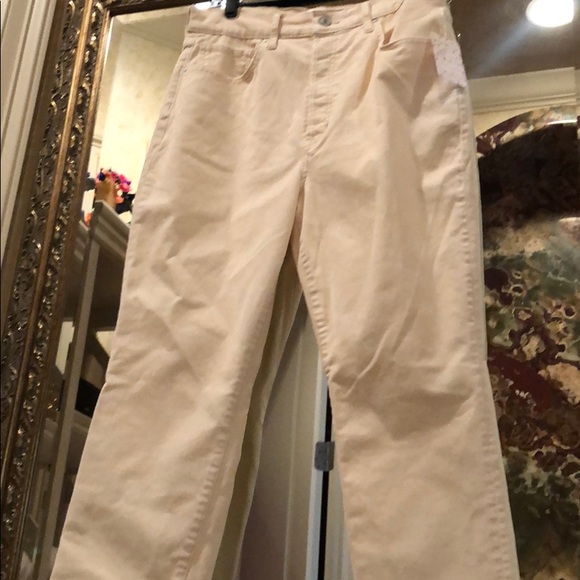 Free People Pearl Jeans Suade Smooth Material 32 - Picture 12 of 12